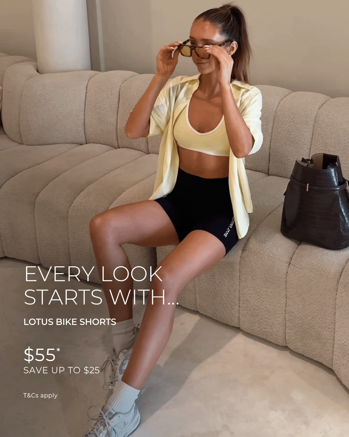 Lotus Bike Shorts $55*