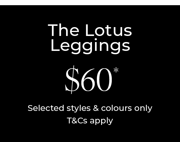 $60 Lotus Leggings