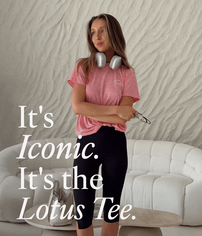 It's Iconic. It's the Lotus Tee.