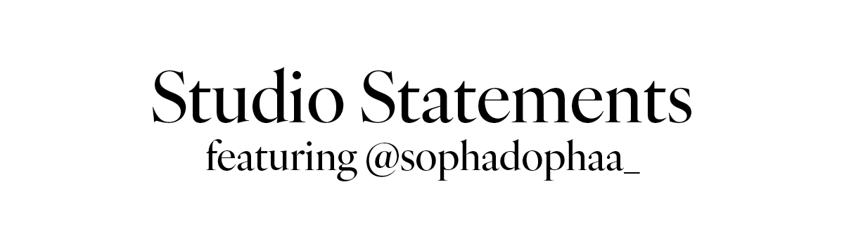 Studio Statements ft. Sopha Dopha