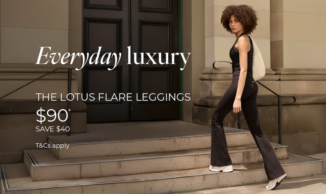 Lotus Flare Leggings - Exclusive Offer