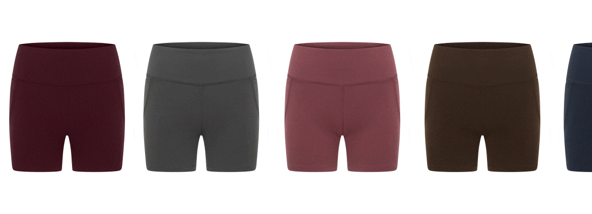 Carousel of Bike Short Colours