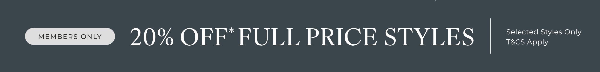 Members only exclusive