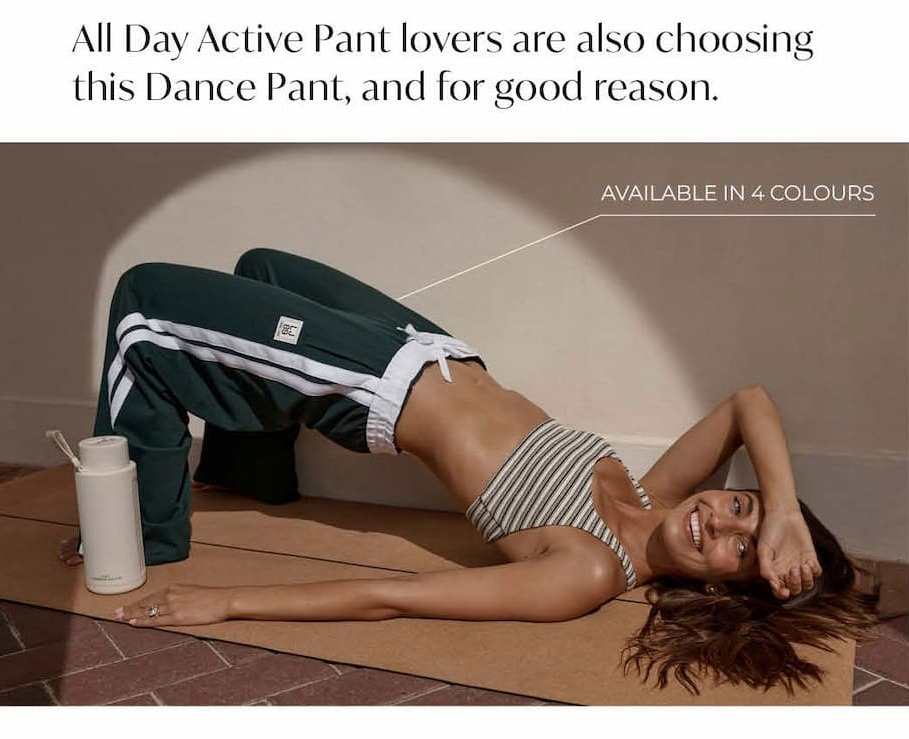 All day active pant lovers are also choosing this dance pant, and for good reason