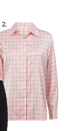 Love Game Satin Long Sleeve Shirt