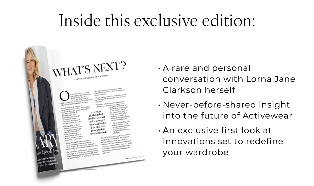 Inside this exclusive edition