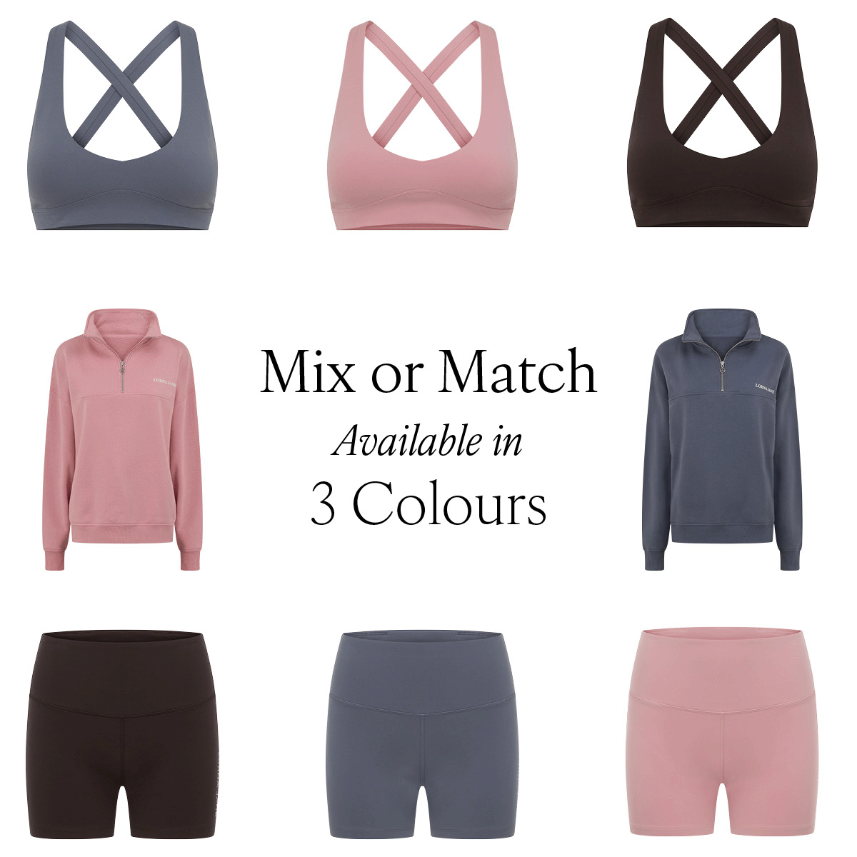 Mix or Match - Available in 3 Colours