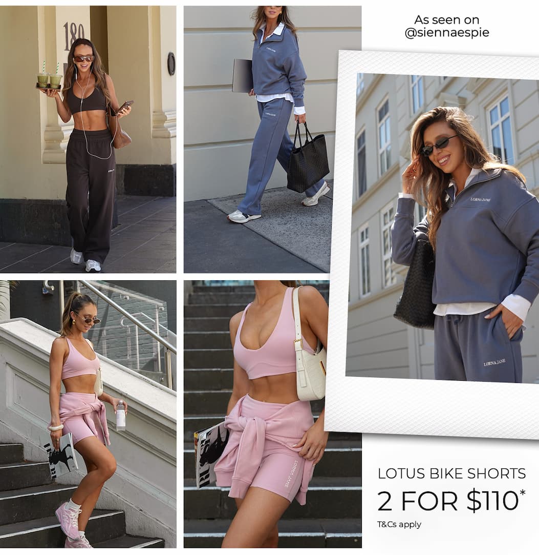 2 for $110 Lotus Bike Shorts