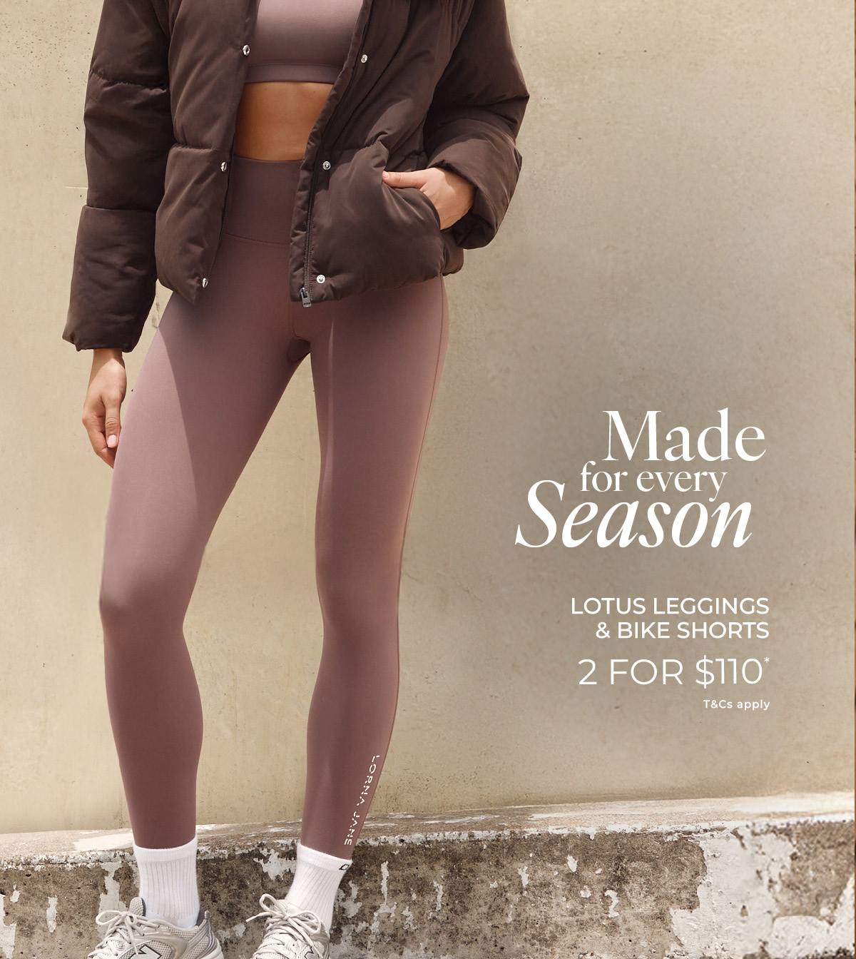 Lorna Jane Lotus Leggings & Bike Short Offer