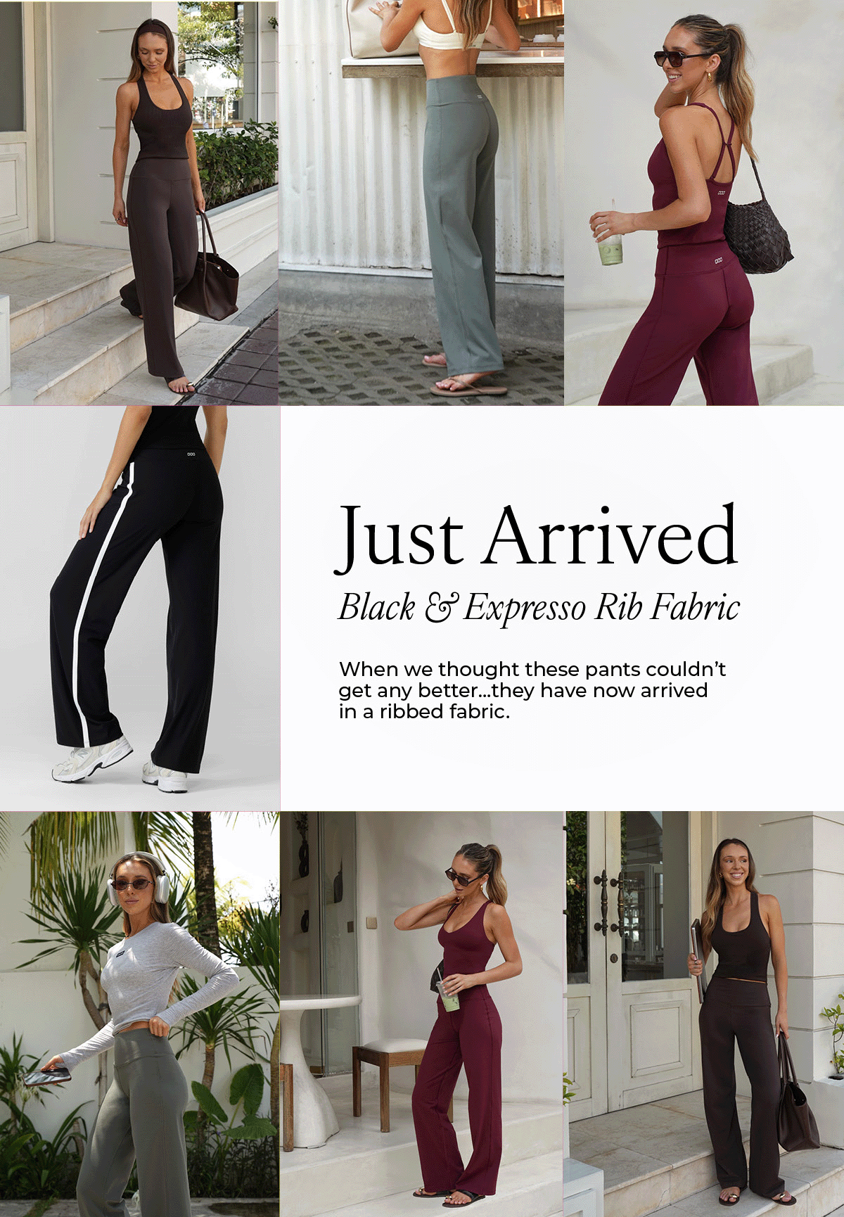 Just Arrived: Starstruck Luxe Active Rib Pants