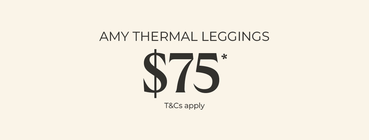 $75* Amy Thermal Leggings