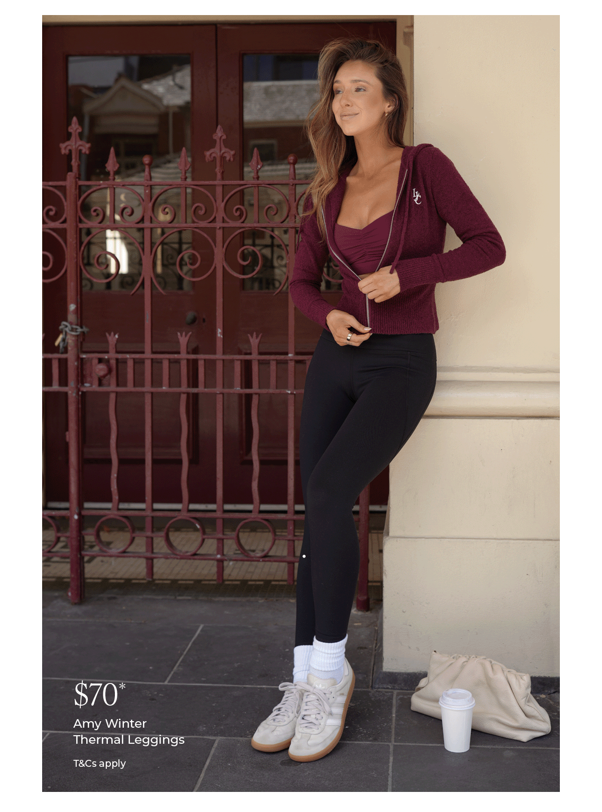 Model styling Amy Thermal Leggings