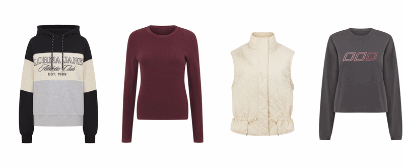 Carousel of winter styles