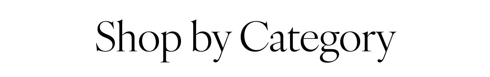 Shop by Category