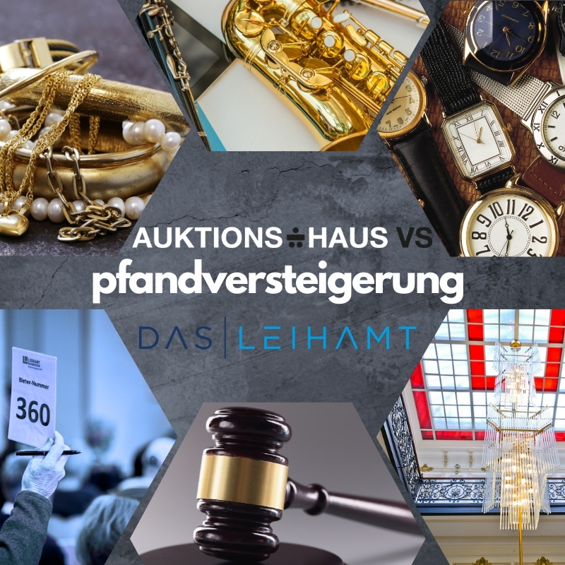 PFANDVERSTEIGERUNG LEIHAMT MANNHEIM - Uhren, Schmuck,…