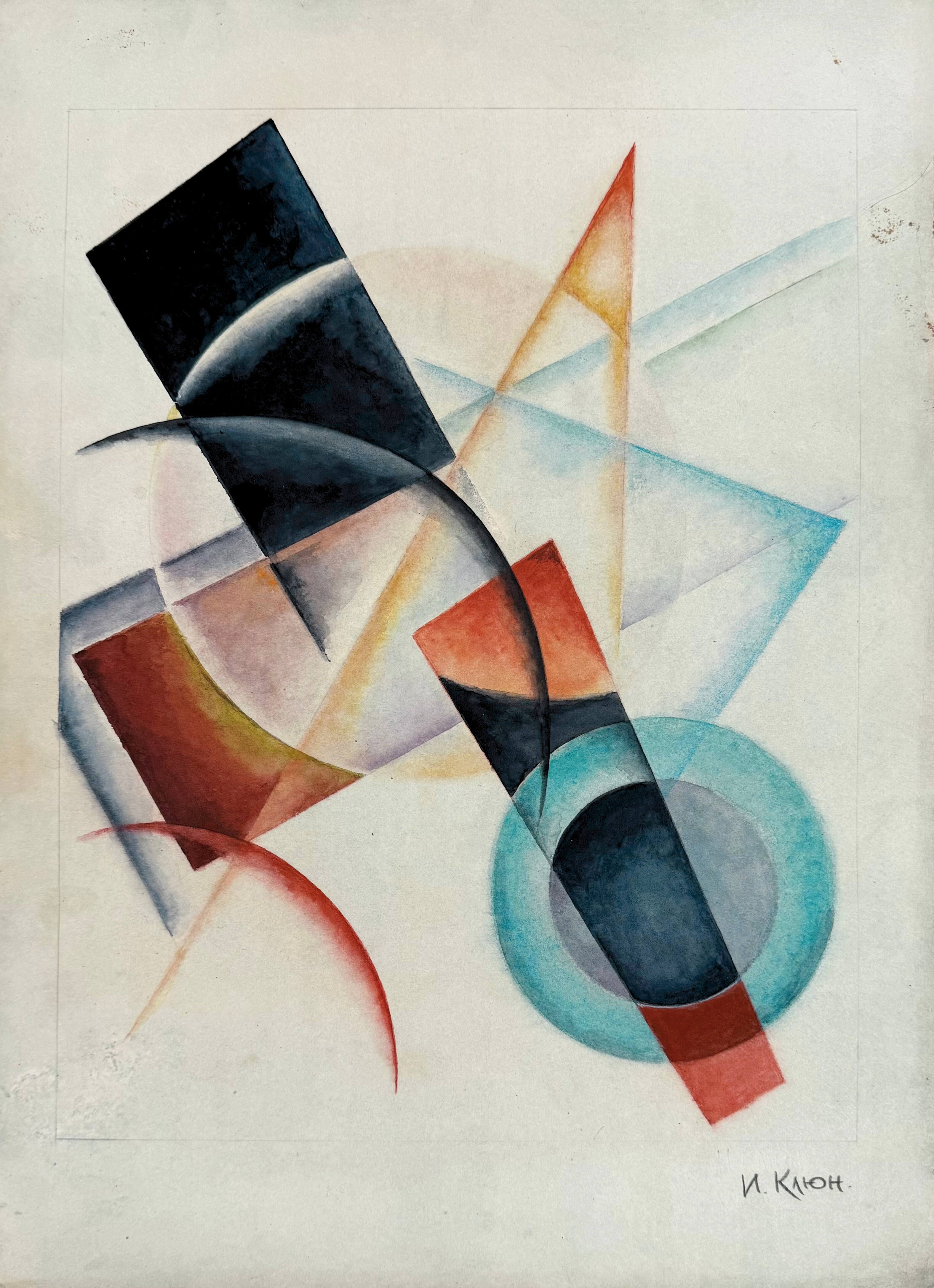 Masterpieces of Constructivism and Suprematism alongside…