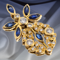 Diamanten & Farbsteine, Antiker & Moderner Schmuck,…