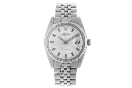 No Reserve - Rolex Datejust 'Wide Boy' 1601 -…