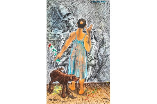 Jörg Immendorff (1945 Bleckede/Elbe - 2007 Düsseldorf)…