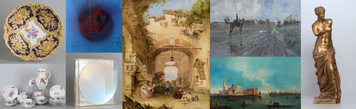 Winterauktion - Porzellan, Kunst, Antiquitäten, Varia