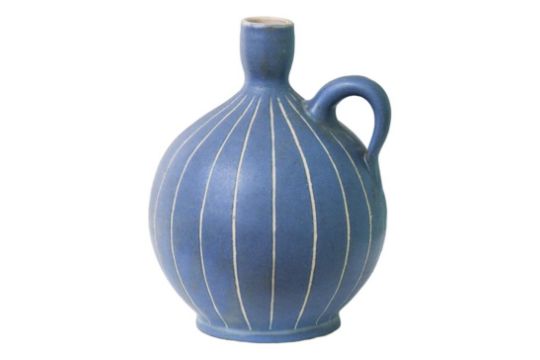 Vintage Vase aus Keramik von Carl Fischer für…