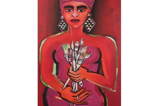 Bach, Elvira (geb.1951 in Neuenhain, Vertreterin…