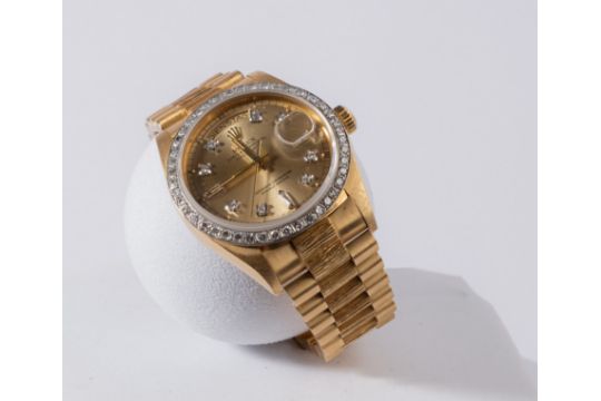 Rolex Day Date 36, Ref. 18078, Gehäuse in 18kt…