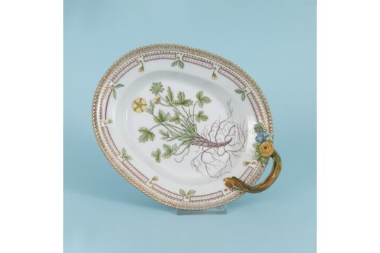 Schale mit stilisiertem Asthenkel 'Flora Danica',…