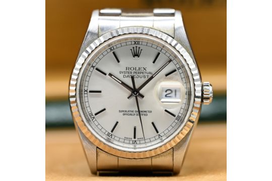 Herrenarmbanduhr, ROLEX, Oyster Perpetual, DATEJUST,…