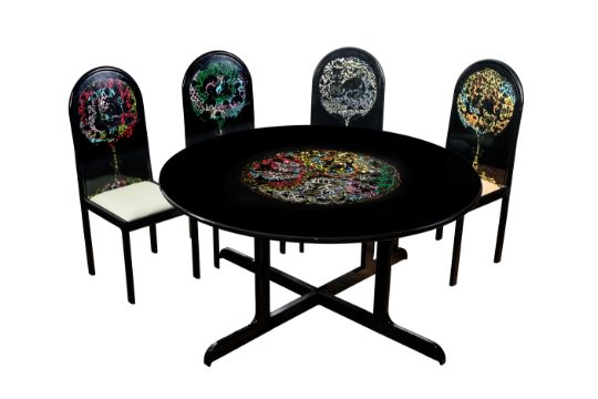 ROSENTHAL SITZGARNITUR, DIE VIER HIMMELSRICHTUNGEN