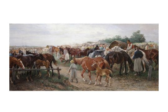 JULIUS VON BLAAS, 1845 - 1922