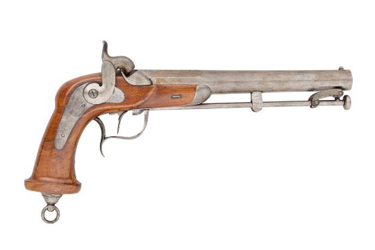 A RUSSIAN MODEL 1848 16 BORE PERCUSSION RIFLED…