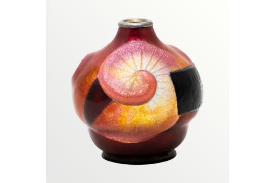 Camille Fauré, Vase mit grafischem Dekor