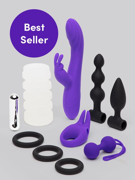 Lovehoney Wilder Weekend Rechargeable Couple's Sex Toy Kit (10 Piece)