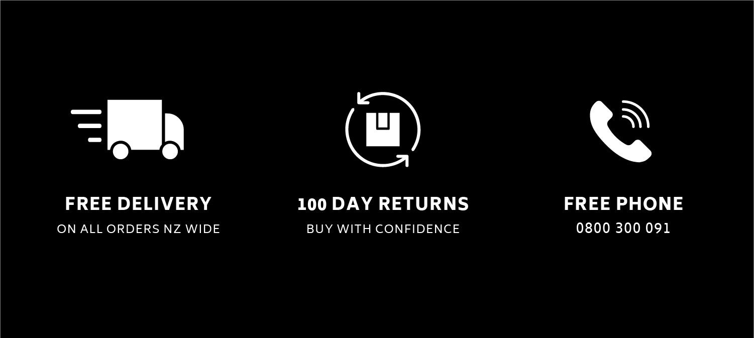 free delivery. 100 day returns. free phone