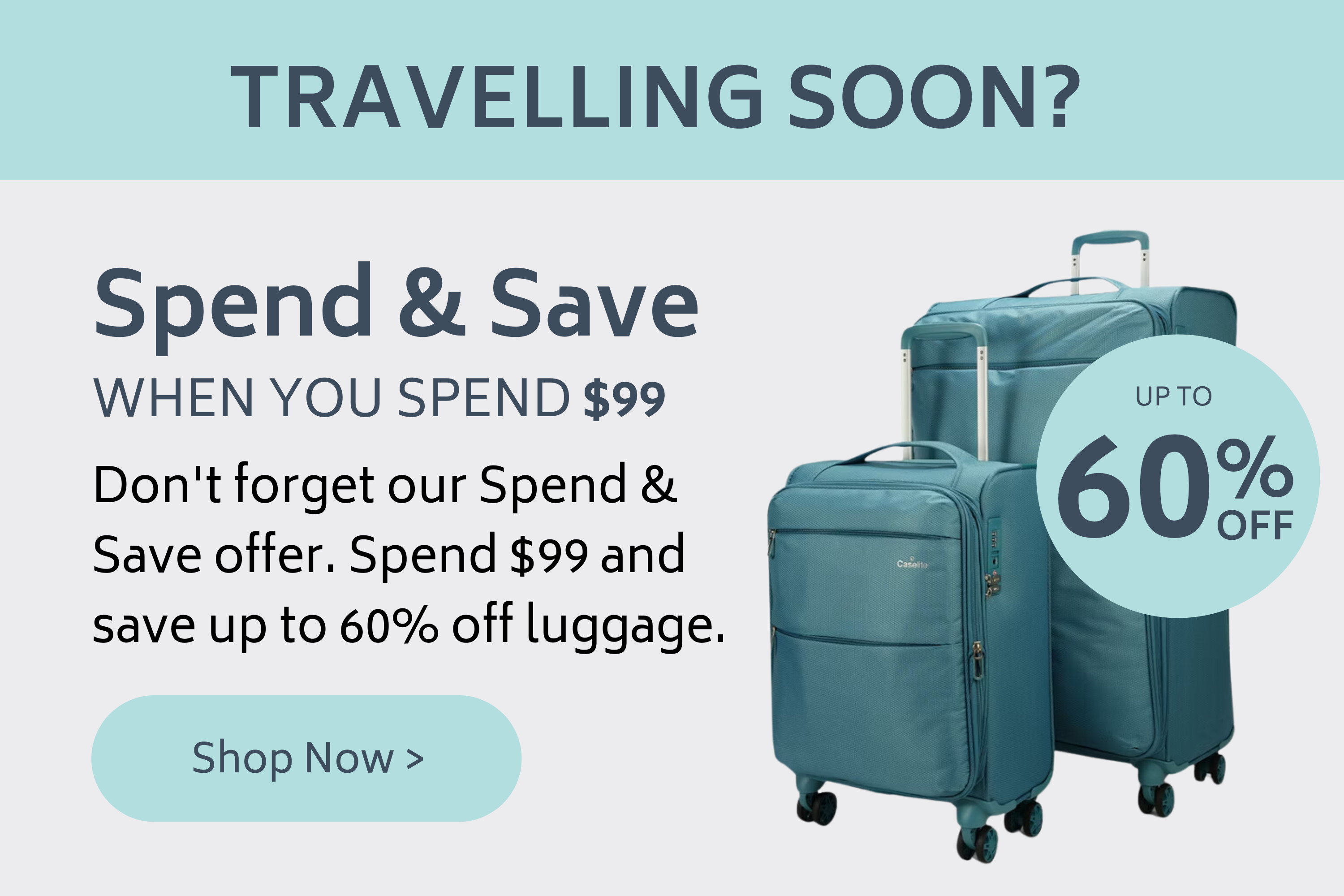 Spend & Save when you spend $199