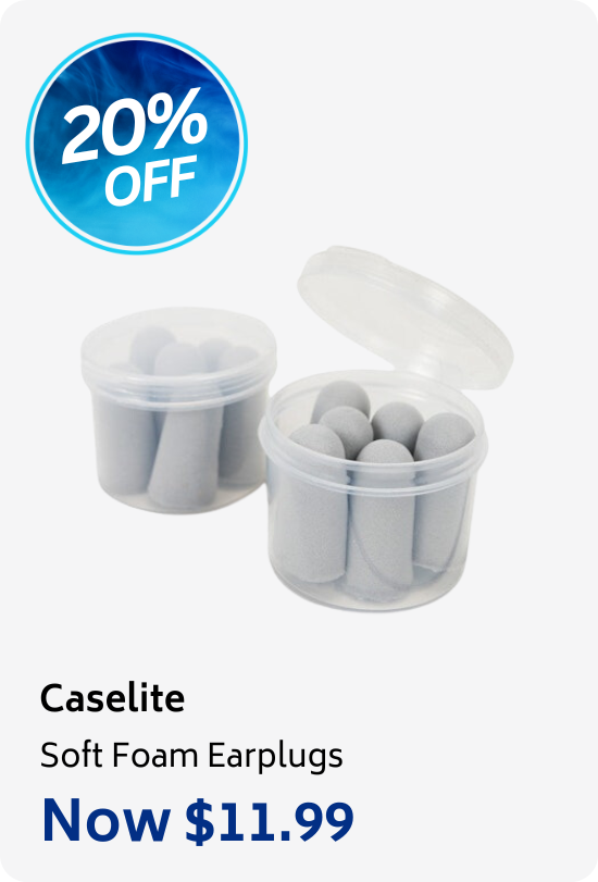 Caselite Foam Earplugs