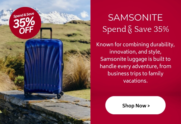 Samsonite Spend & Save