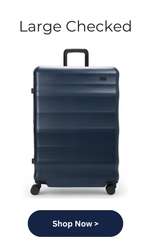 Large Checked Suitcase