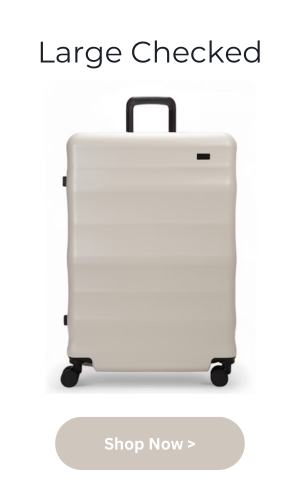 Large Checked Suitcase