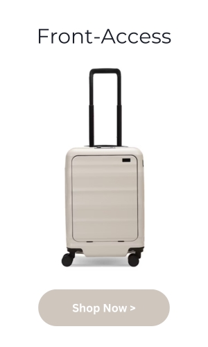 Front-Access Suitcase