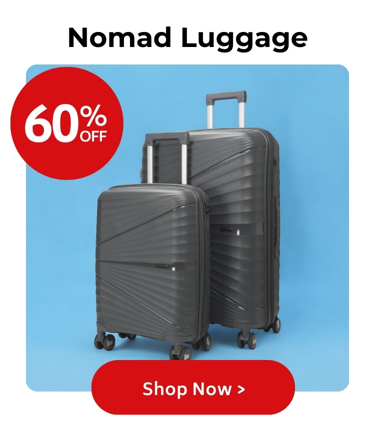 50% Off Nomad Luggage