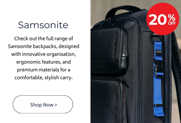 Samsonite - 20% off