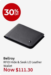 Bellroy RFID Hide & Seek LO Leather Wallet