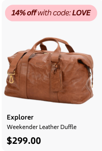 Explorer Weekender Leather Duffle