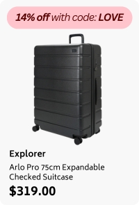 Explorer Arlo Pro 75cm Expandable Checked Suitcase