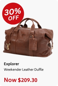 Explorer Weekender Leather Duffle