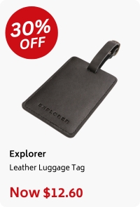 Explorer Luggage Tag