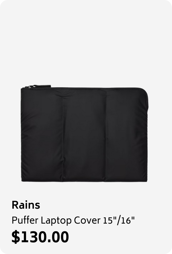 Rains Puffer Laptop Cover
