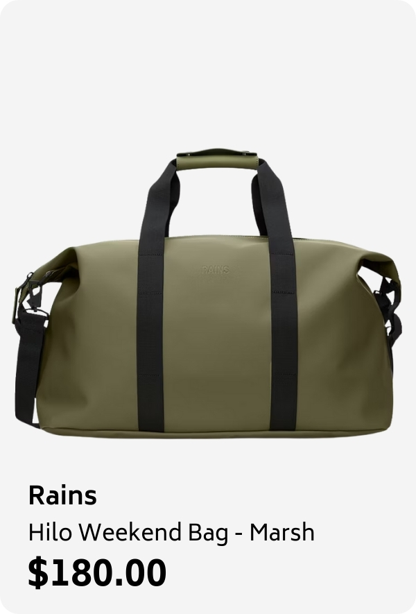 Rains Hilo Weekend Bag - Marsh